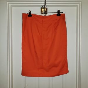 Pencil Skirt Burnt Orange‎